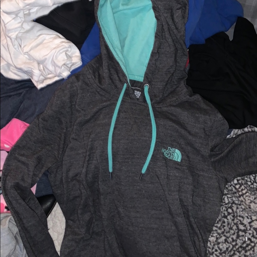 North face tight fit hoodie
